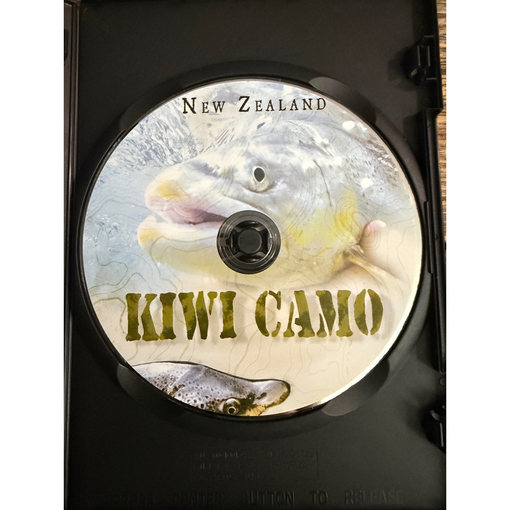 VTG 2000s AEG Media Trout Bum Diaries Vol II Kiwi Camo Fly Fishing DVD NZ - Picture 3 of 4